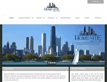 Tablet Screenshot of homesiterealty.com